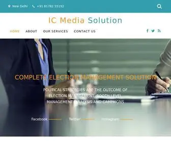 Icmediasolution.com(IC Media Solution) Screenshot