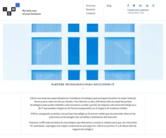 ICM.es(Soluciones y servicios IT para empresas) Screenshot