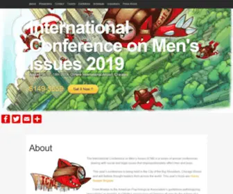 Icmi.info(The International Conference on Men’s Issues) Screenshot