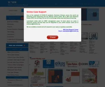 Icmrindia.org(Management Case Studies with Solutions) Screenshot