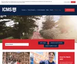 ICMS.edu.au Screenshot