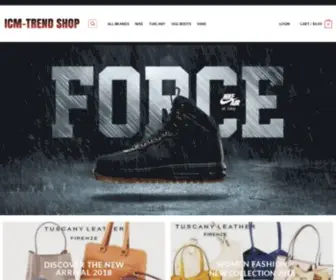 Icmshoptrend.com(ICM-TREND SHOP) Screenshot