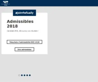 ICN-Groupe.fr(ICN Business School) Screenshot
