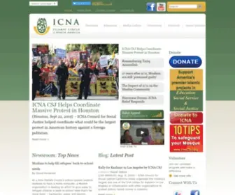 Icna.org(Islamic Circle of North America (ICNA)) Screenshot