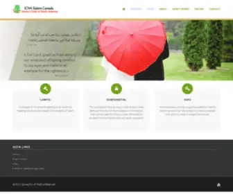 Icnamatchmaking.ca(ICNA Matchmaking Service) Screenshot