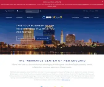 Icne.com(Massachusetts Home) Screenshot