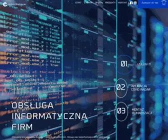 Icnet.pl(Usługi it poznań) Screenshot