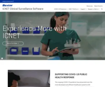 Icnetsoftware.com(Clinical Surveillance Software) Screenshot