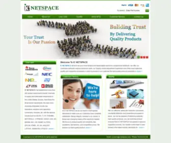 Icnetspace.com(IC NETSPACE) Screenshot