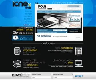 Icnex.com.br(Comunicação web) Screenshot