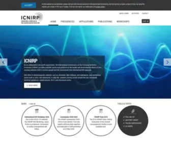 Icnirp.org(Nir) Screenshot