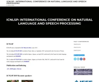 ICNLSP.org(ICNLSP) Screenshot
