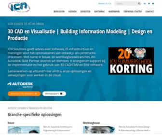 ICN.nl(Rijksdienst voor het Cultureel Erfgoed) Screenshot