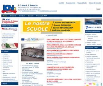 Icnord2Brescia.edu.it(I.C.Nord 2 Brescia) Screenshot