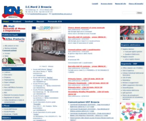 Icnord2Brescia.gov.it(I.C.Nord 2 Brescia) Screenshot