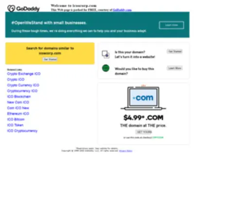 Icoacorp.com(ICOA) Screenshot