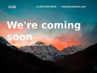 Icobtech.com(Technology and Innovation Pioneer) Screenshot