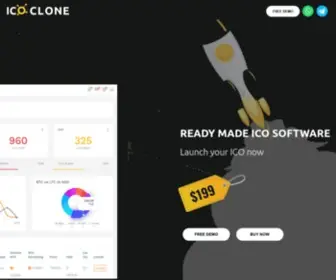 Icoclone.com(ICO Script) Screenshot