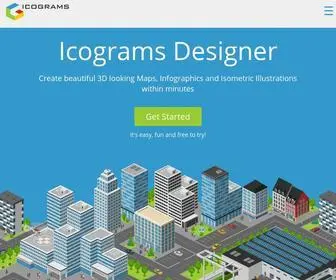 Icograms.com(Icograms Designer) Screenshot