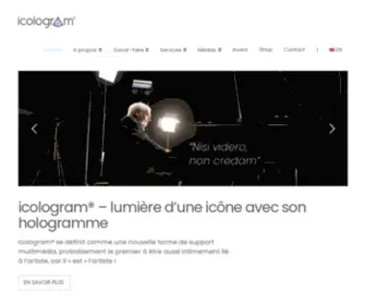 Icologram.com(Icologram®) Screenshot