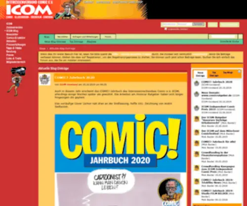 Icom-Blog.de(ICOM Forum) Screenshot