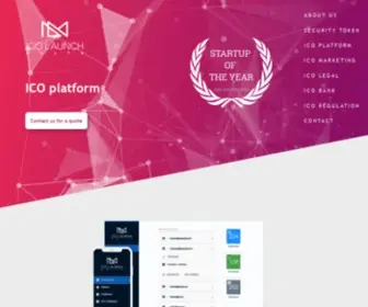 Icomalta.com(ICO Platform) Screenshot