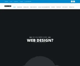 Icomco.com(ICOMCO Responsive Web Designers) Screenshot