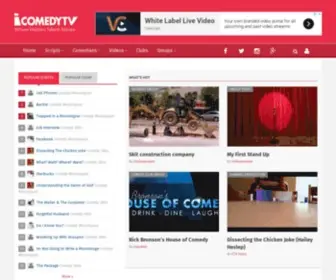 Icomedytv.com(Where Hidden Talent Shines) Screenshot