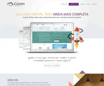 Icommagenciadigital.com.br(Temas Loja Tray) Screenshot