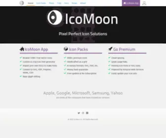 Icomoon.io(Icon) Screenshot