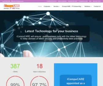 Icompucare.com(Icompucare) Screenshot