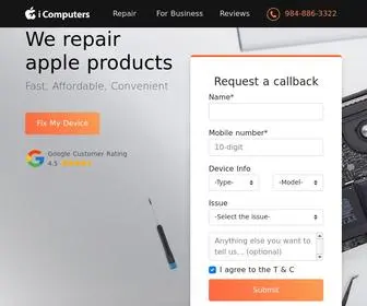 Icomputers.co.in(Repair iPhone) Screenshot