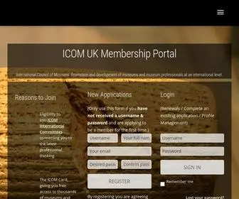 Icomuk.org(Join Us) Screenshot