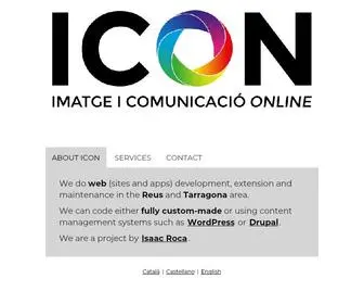 Icon.cat(Web development in Reus and Tarragona) Screenshot