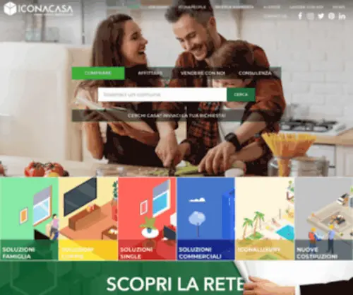 Iconacasa.com(Appartamenti e case in vendita e affitto) Screenshot