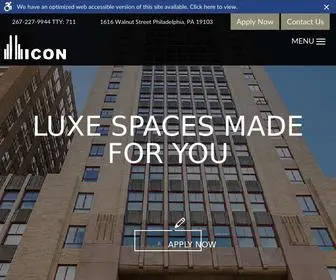 Iconapthomes.com(Apartments in Philadelphia) Screenshot