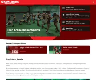 Iconarena.com.au(Icon Arena Indoor Sports Center) Screenshot