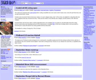 Iconbar.com(The Icon Bar) Screenshot
