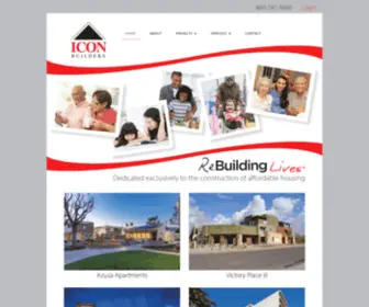 Iconbuilders.com(ICON Builders specializes in the construction and renovation of multi) Screenshot
