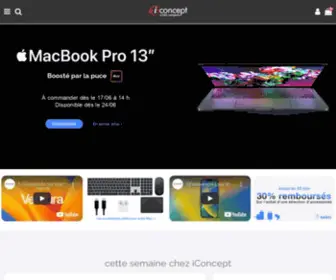 Iconcept.fr(Votre Apple Premium Reseller) Screenshot