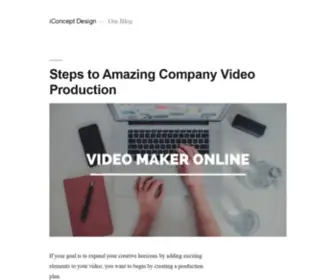 Iconceptdesign.net(Our Blog) Screenshot