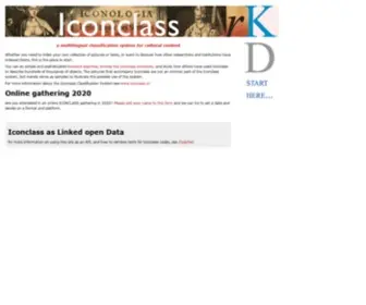 Iconclass.org(ICONCLASS) Screenshot