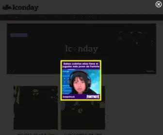 Iconday.com(El mundo de la información y del conocimiento) Screenshot