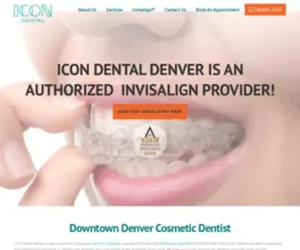 Icondentaldenver.com(ICON Dental) Screenshot