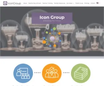 Iconeducationgroup.com(Icon Group Education Solutions) Screenshot