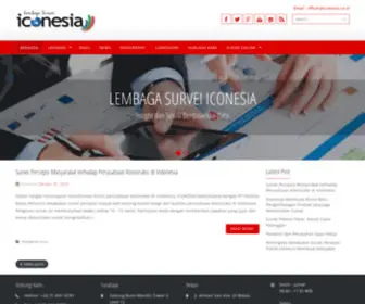 Iconesia.co.id(Lembaga Survei Iconesia) Screenshot