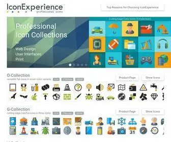 Iconexperience.com(Professional Icons) Screenshot