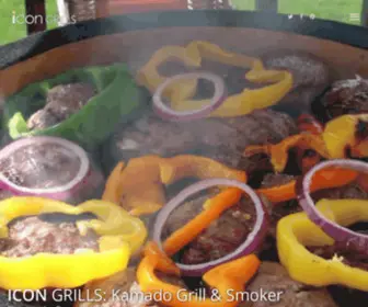 Icongrill.com(Kamado Grill) Screenshot