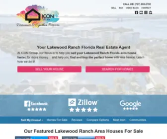 Icongroup.realestate(Top Real Estate Agents Lakewood Ranch Florida) Screenshot