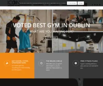 Iconhealthclub.ie(Icon Health Club) Screenshot